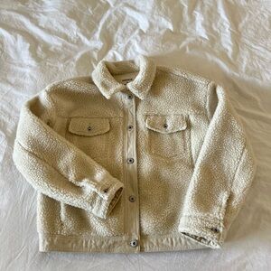 Goodthreads Sherpa Trucker Jacket LIKE NEW
